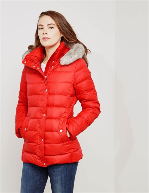 tommy hilfiger padded jacket women.